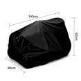 thumbnail image 1 of Lawn Mower Cover Protective Heavy Duty Storage Waterproof Lawn Tractor Cover, 1 of 9