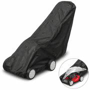 Artrylin 76 x 20 x 44 inch Lawn Mower Cover, Waterproof Heavy Duty Push Mower Covers Outdoor, Dust UV Protection, Lawn Mower Cover with Drawstring & Cover Storage Bag for Universal Fit,Black