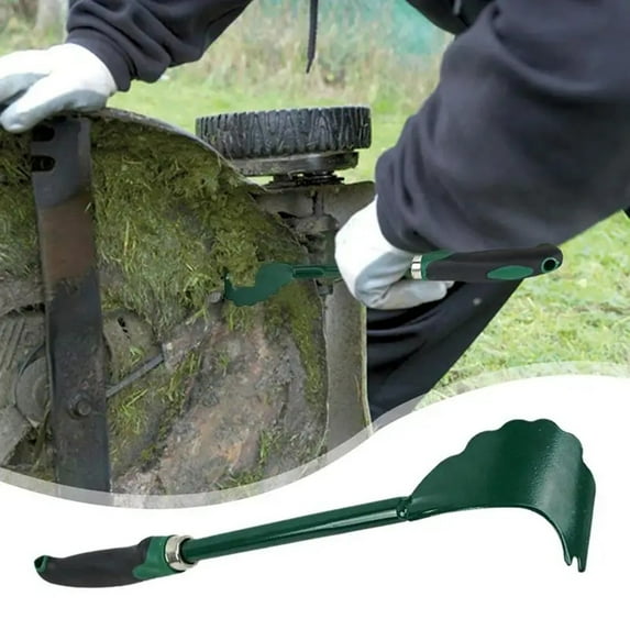 Lawn Mower Deck Scraper Tool - Ergonomic Long Handle for Efficient Cleaning, Sturdy Mower Maintenance Tool, Lawnmower Accessories for Easy Cutter & Deck Cleaning
