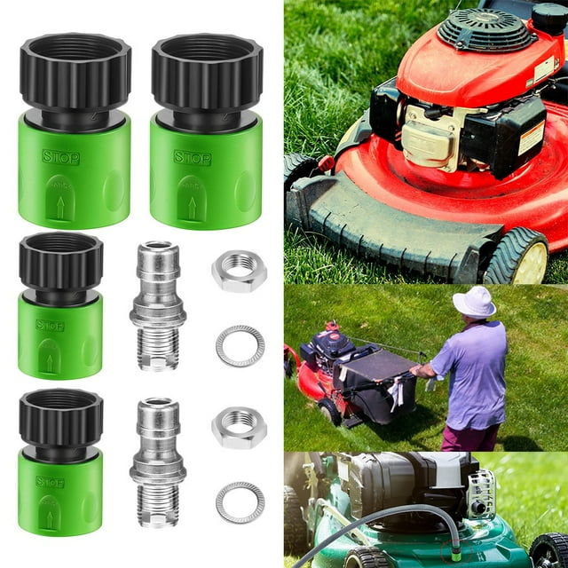 Lawn Mower Deck Wash Kit, Deck Wash Adapter Quick Connect Attachment Ki