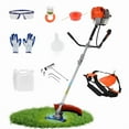 thumbnail image 1 of Lawn Mower, Gas String Trimmer, 52cc Weed Wacker Gas Powered, 2 in 1 Cordless Hedge Trimmer, 2-Stroke Brush Cutter, Handheld Weed Eater, Plastic Handle & Shoulder Strap Included, 1 of 7