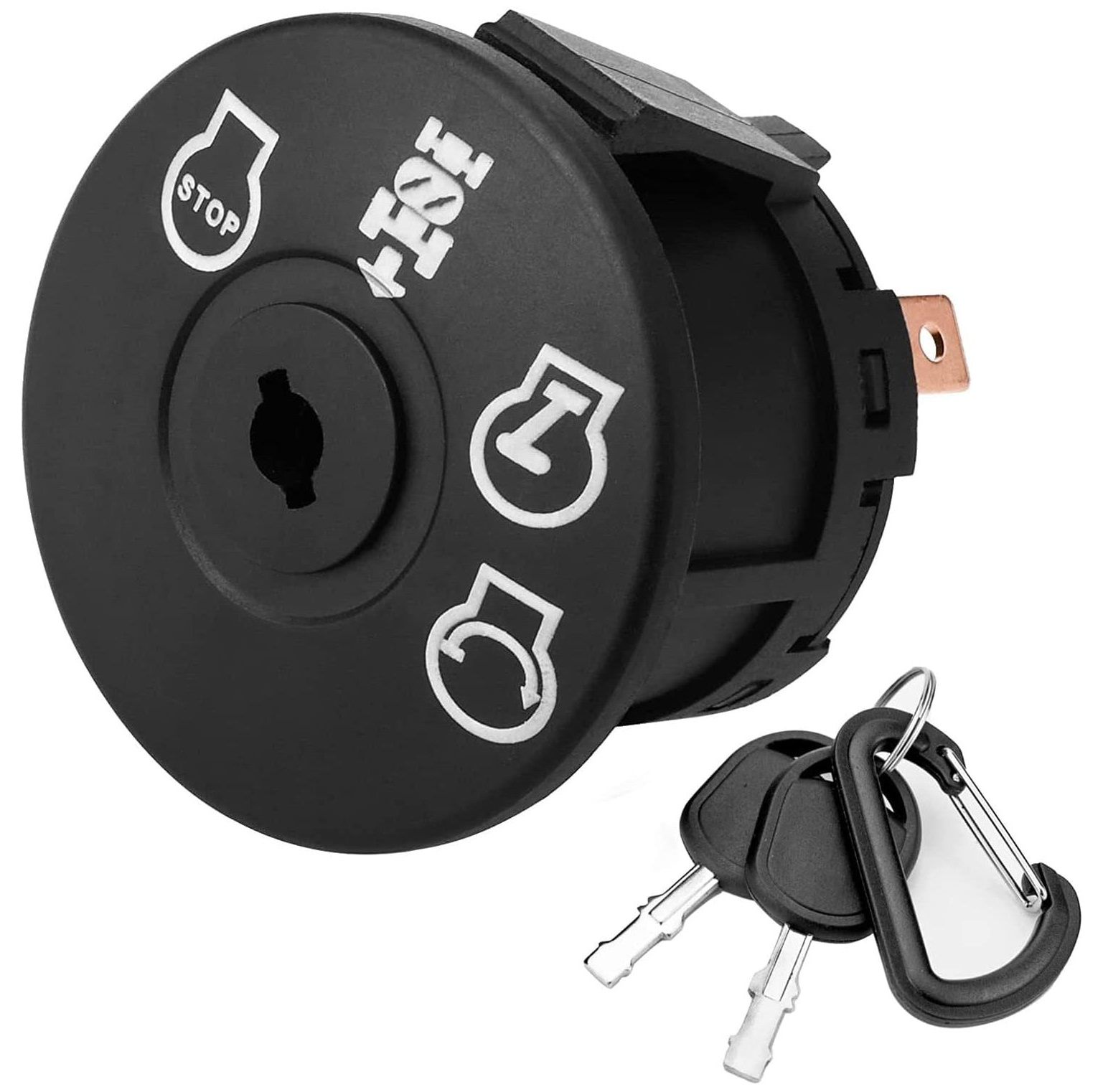 Lawn Mower Ignition Switch 4 Position with Key for ,532193350 193350