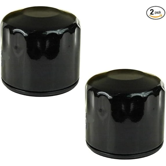 Lawn Mower Oil Filter Compatible with John Deere AM125424 Craftsman 24604 Gravely 21397200 Husqvarna 531307393 Toro 12 050 01 (2-Pack)