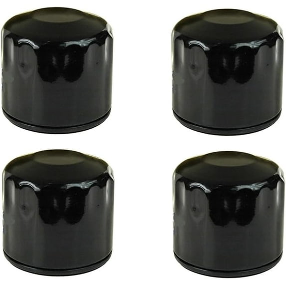 Lawn Mower Oil Filter Compatible with John Deere AM125424 Craftsman 24604 Gravely 21397200 Husqvarna 531307393 Toro 12 050 01 (4-Pack)