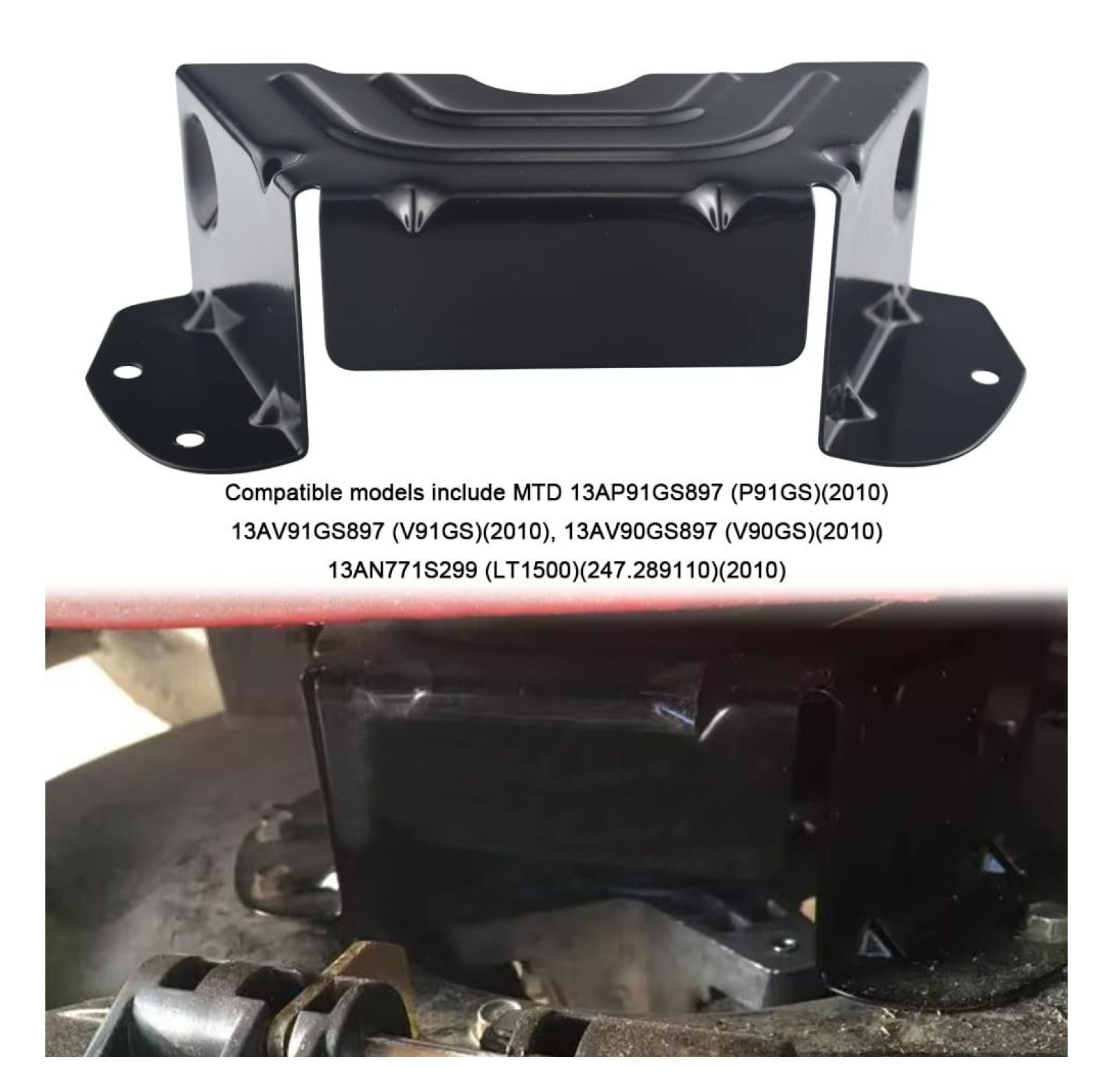 Lawn Mower Parts 78306424A0637 42 inch 46 inch Deck Spindle Pulley Belt Guard Cover Compatible