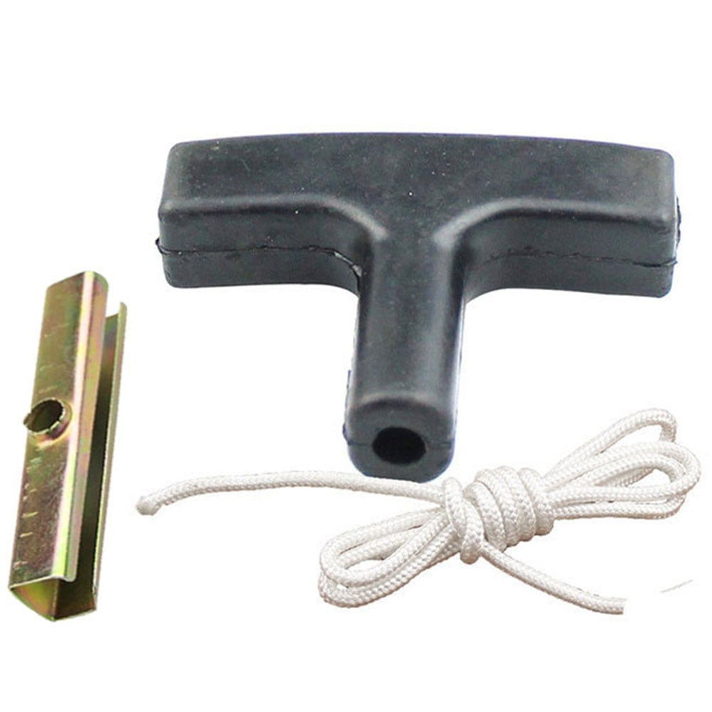 Lawn Mower Pull Cord and Handle Chainsaw Starter Pull Reel Handle