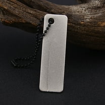 Lawn Mower Sharpening Stone, Grinding Tool, Garden Pruner Sharpener, Plastic Material, for Outdoor Equipment Maintenance and Blade Sharpening, Black, by FAJHHA