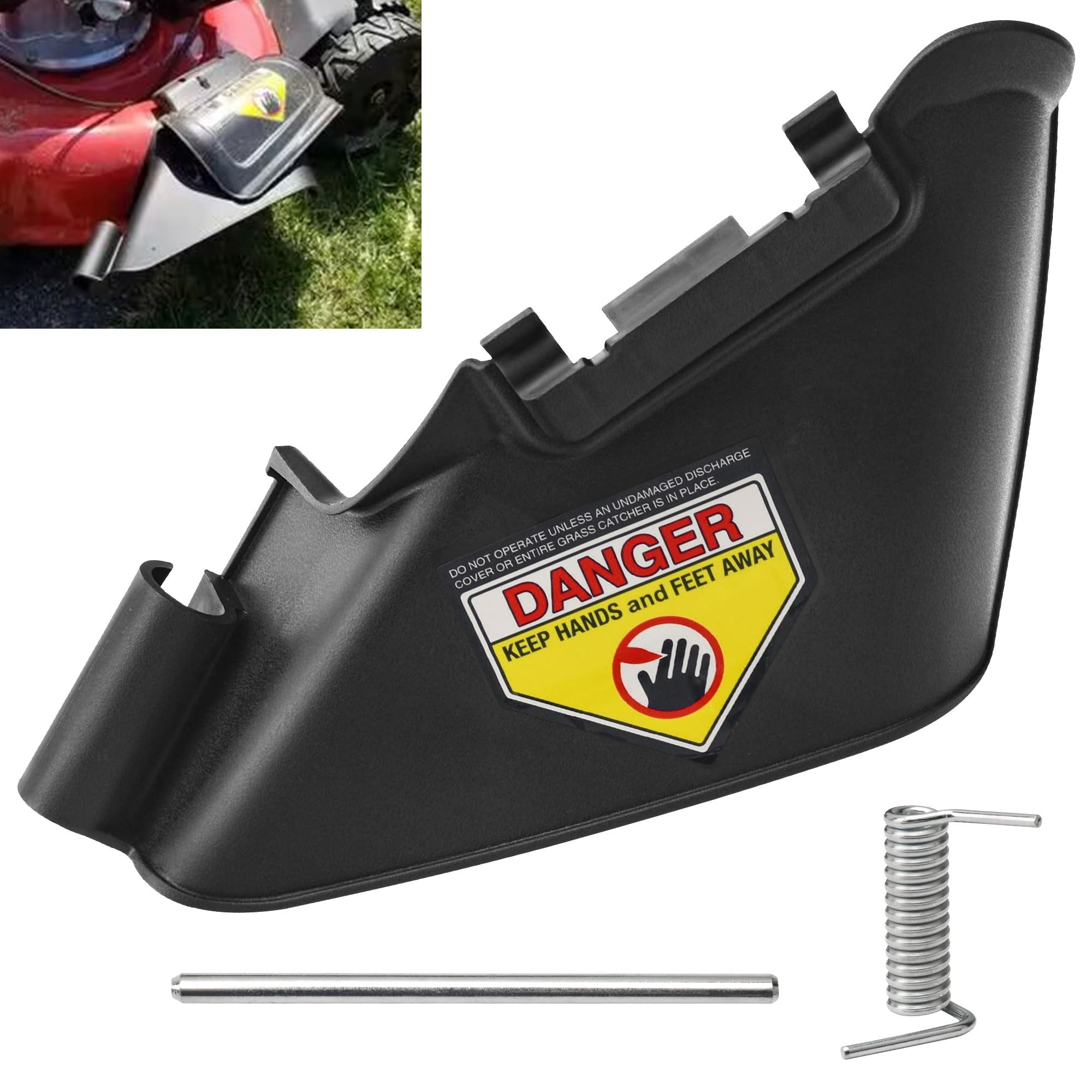 Lawn Mower Side Discharge Chute Replacement Plastic 1 Pack - Walmart.com