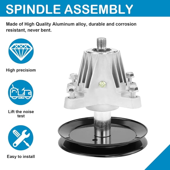Lawn Mower Spindle Assembly Replaces for Cub Cadet/MTD/Troy-Bilt 42 inch Deck 618-06991 918-06991 LT4200 T1000 T1800 T1200 Super Bronco TB2246 Lawn Tractors,3 Pack -  Replacement Parts for 42-
