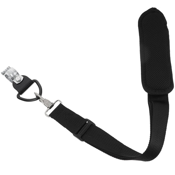 Hytrove Mower Harness Belt with Repair Ring, Stainless Steel Fabric Black