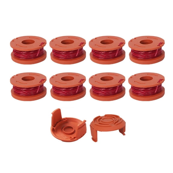 Lawn Mower String Trimmer Spool Line Round Grass Trimmer Line With Thread Coil Lid Cap Fitfor Garden Trimmer Accessories