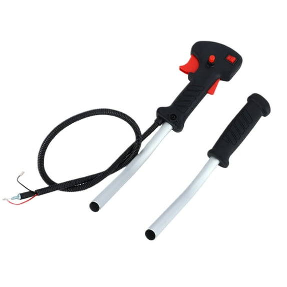 Lawn Mower Throttle Cable, Throttle Control Lever Twist Throttle, Mower Throttle Cable, Throttle Assembly, Lawnmower Throttle Lever for Home Garden