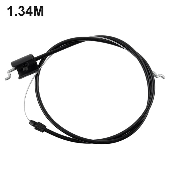 Lawn Mower Throttle Pull Cable Engine Control Cable 52.7inches Black for Craftsman 22" Deck Series 038 2003-2007 Z Bend EndsReplacement Part