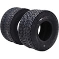 thumbnail image 1 of Lawn Mower Tires 18x8.50-8 - Set of 2, 4-Ply Pneumatic Tubeless Golf Tires - Center Hub Design, 1 of 3