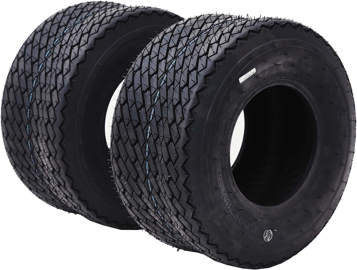 2 Chambres à Air 18 X 8,50 – 8 (18 X 9,50 – 8) Pour Pneus Tracteurs TOSAERBA GARDEN Quad ATV 8" Moto Scooter