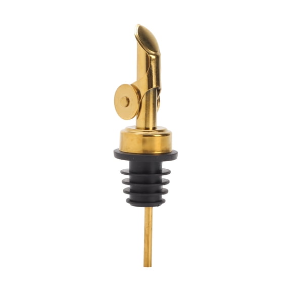Lawn Mower Wine 6 Pcs Wine Bottle Pourer Stainless Steel Olive Oil Dispenser Spout for 3/4" Bottle Mouth Bar and Home Use