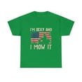 thumbnail image 1 of Lawn Mowing Shirt - Landscaping I'm Sexy And I Mow It Flag Tshirt, 1 of 2