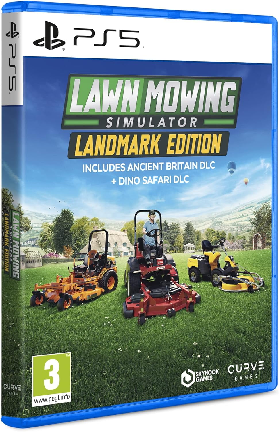 Lawn Mowing Simulator Landmark Edition (Playstation 5 / PS5 ) Set in a beautiful British countryside town