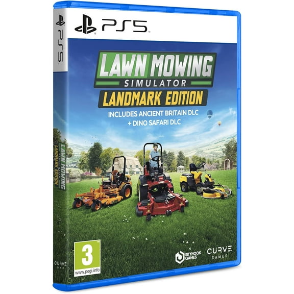 Lawn Mowing Simulator Landmark Edition (Playstation 5 / PS5 ) Set in a beautiful British countryside town