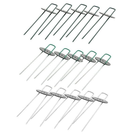 Tent Nails Grass Rug Lawn Artificial Galvanized Wire Pegs