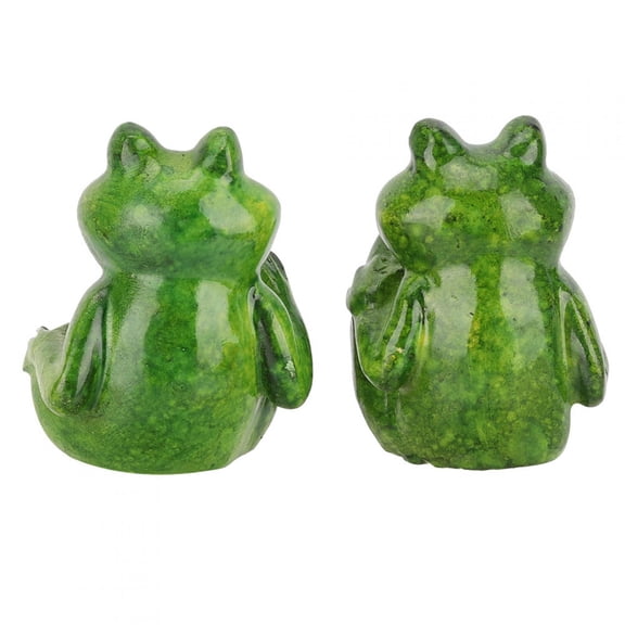 Lawn Resin Decoration Frogs Statue Outdoor Garden Decoration Sculpture Home Desk Ornament