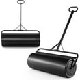 thumbnail image 1 of Lawn Roller, Push/Tow-Behind Lawn Roller, 17 Gallon/63L Water Sand Filled Sod Roller Drum Roller with Detachable Gripping Handle, Yard Roller Pull Behind a Tractor for Garden Yard Park Farm, 1 of 8