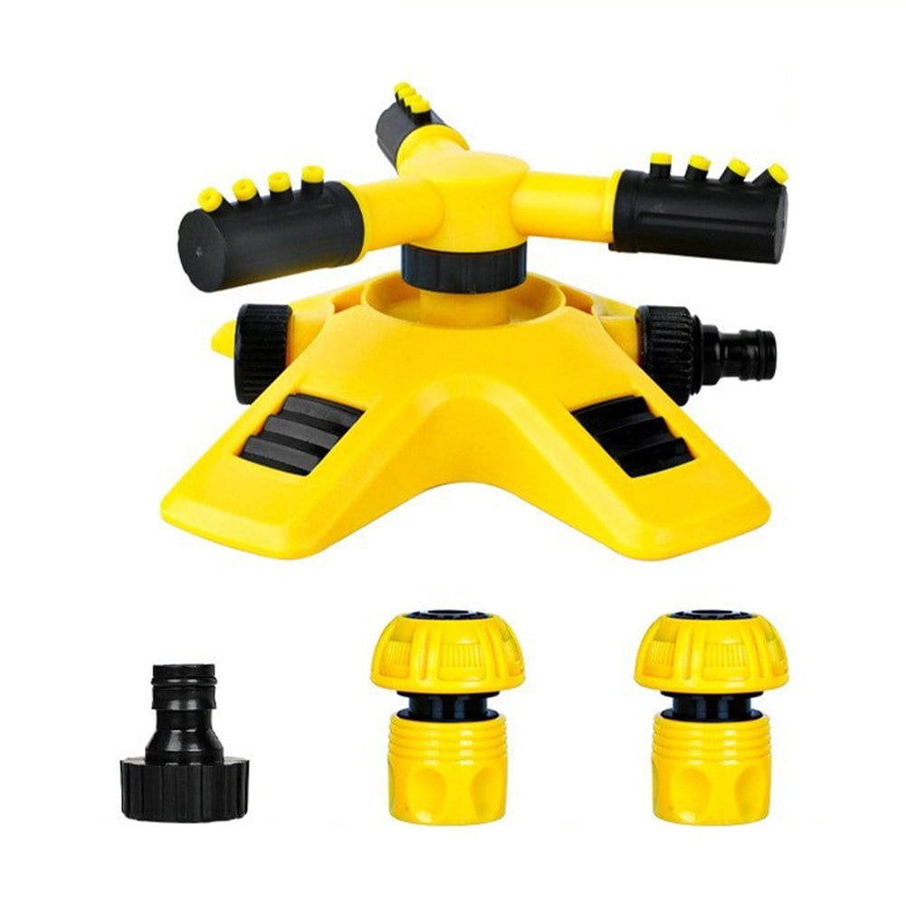 Lawn Sprinkler 360 Degree Rotary Sprinkler Garden Grass Watering Sprinkler
