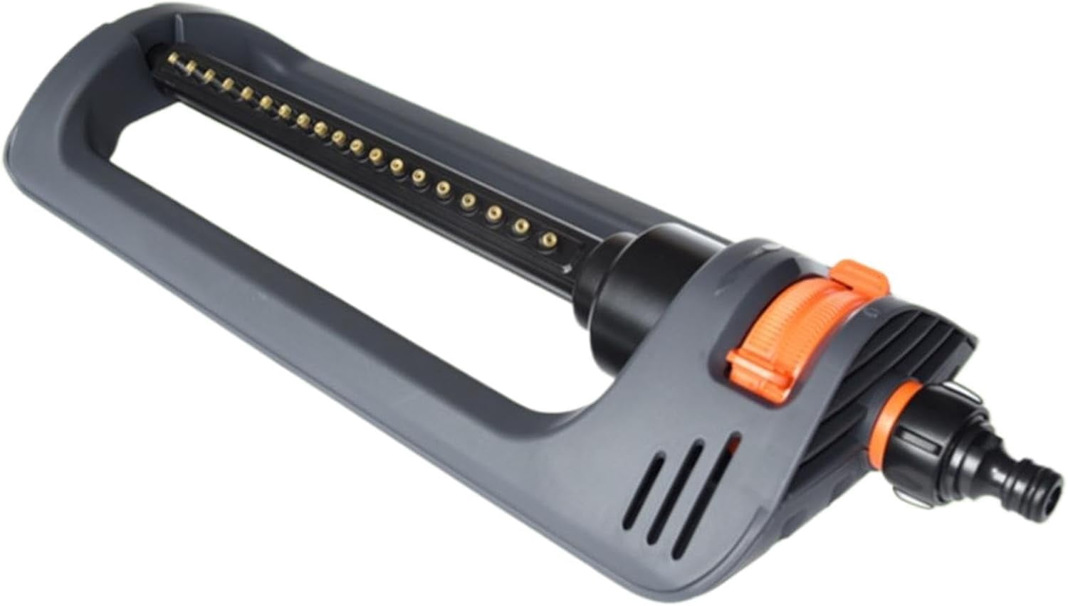 Lawn Sprinkler Oscillating, Quick Connect, 45x15x7cm, Heavy Duty Irrigation Sprinkler, Garden Water Sprinklers, Easy Operations, for Large Coverage Yard Park Courtyard