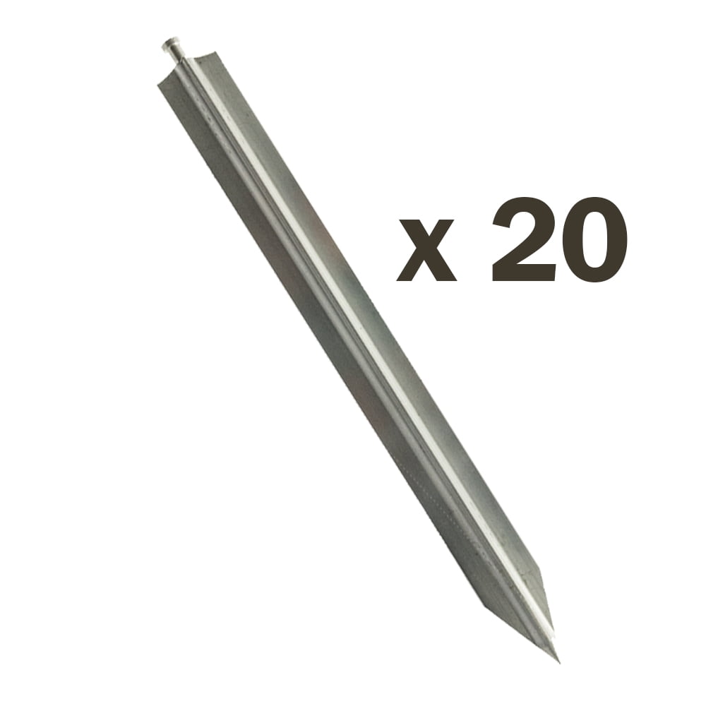 Lawn Stakes for Swimming Pool Safety Cover, 20 Pack - Walmart.com