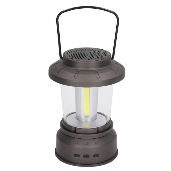 Lawn Supplies Bluetooth Speaker Camping Lantern, Outdoor Bluetooth Speaker Light Multifunction for Emergency for Outdoor Yellow Light