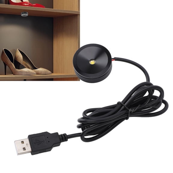 Lawn Supplies Jewelry Display Light, 2PCS Mini LED Spotlight for Cabinet Nature
