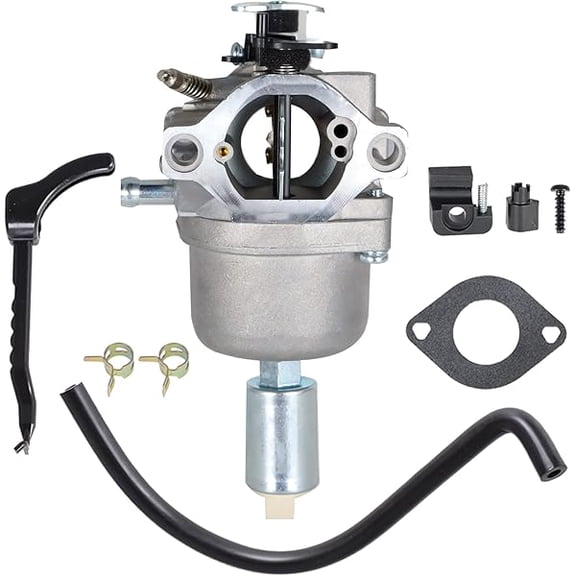 Lawn Tractor Carburetor compatible with Briggs & Stratton 13.519.5HP Engines, Replacement 697203 / 808728 for Riding Mowers incl. John Deere LA105