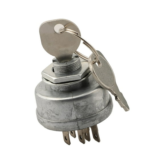 Lawn Tractor Ignition Key Start Switch Suitable For Replacing Oem Numbers 532140301 & 9251717 Works With Various Models