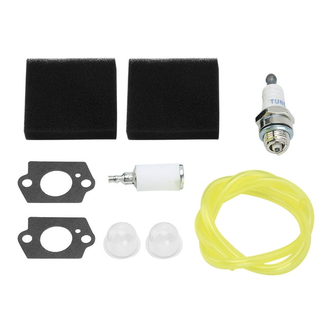 Lawn Trimmer Air Filter Spark Plug Kit Fit for Homelite ST285BC ST275