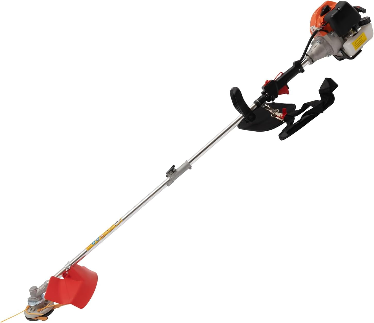 33CC Weed Wacker, Gasoline Power 2-Stroke String Trimmer Weedeater, Cordless Weed Eater with Single Cylinder Air-Cooled Engine, Lawn Mower Grass Trimmer for Home Lawn Mowing, Bushes Cutting