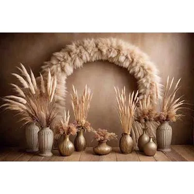 Outdoor Wadding Background Lawn Wedding Ceremony Backgrounds For Photography Outdoor Feather Party ...