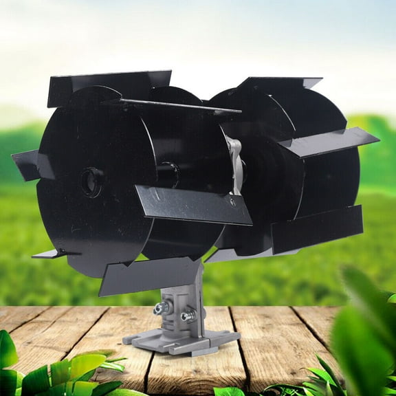 Lawn Weeding Head Petrol Cultivator Auger Tiller Garden Digging Head 9 Teeth