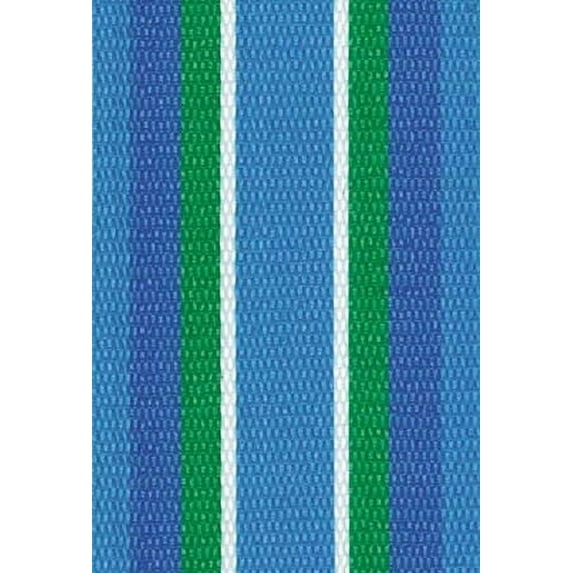 Lawn chair USA Sea Island Blue Webbing Crafted from UV Resistant Polypropylene Durable Straps