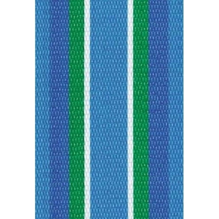 Lawn chair USA Sea Island Blue Webbing Crafted from UV Resistant Polypropylene Durable Straps