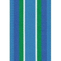 Lawn chair USA Sea Island Blue Webbing Crafted from UV Resistant Polypropylene Durable Straps