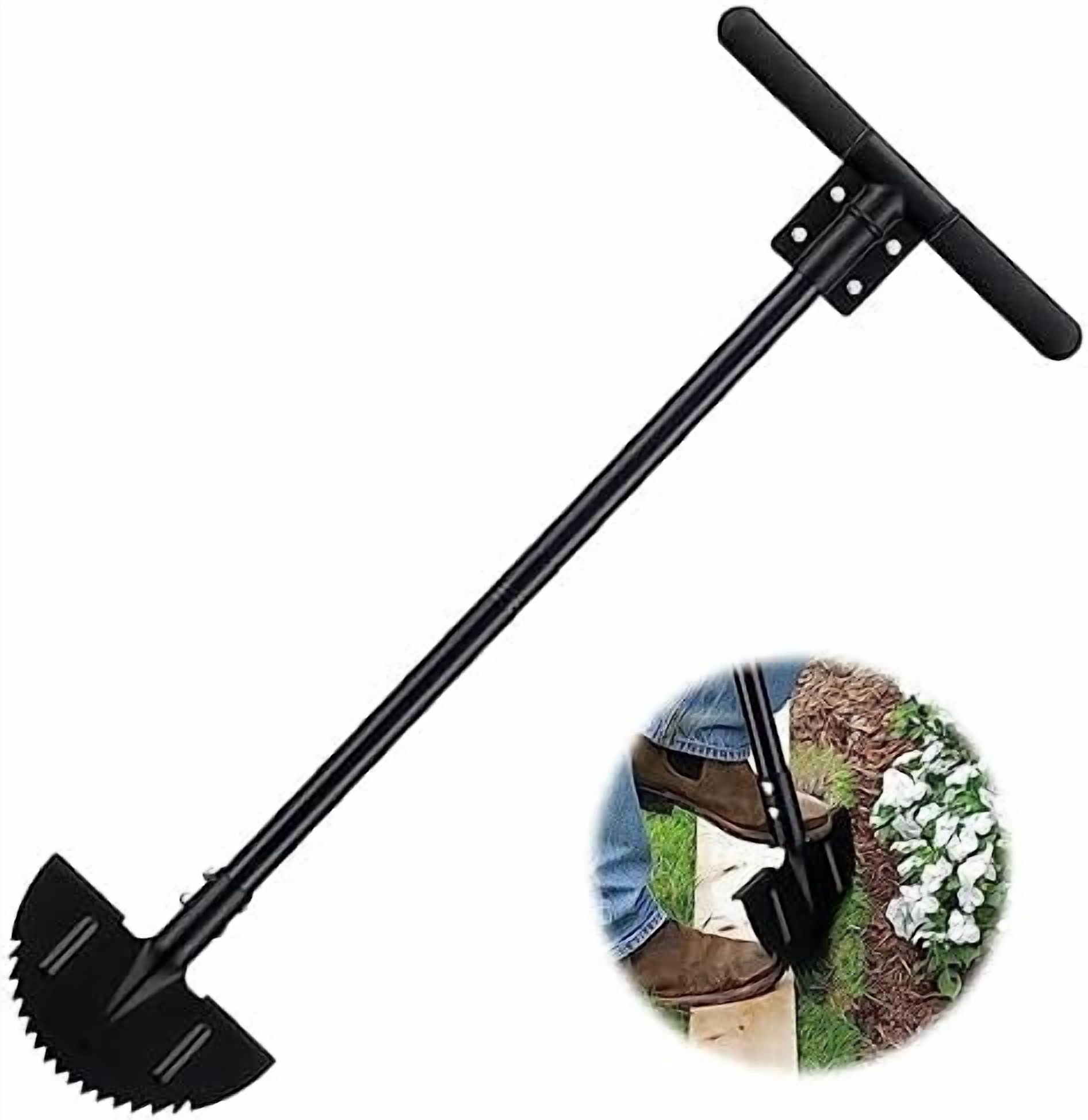 Round Tree Edgers Lawn eDGER tOOL, hALF mOON eDGER AND sHARP rOUND sAW tOOTH bLADE, wIDE ...