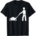 thumbnail image 1 of Lawn mower gardener T-Shirt, 1 of 3