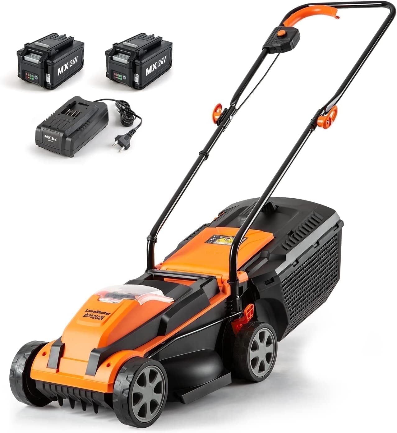 LawnMaster 13in 24V Cordless Lawn Mower