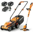 thumbnail image 1 of LawnMaster 20VMWGT 24V Max Combo Kit 13-inch Lawn Mower and 10-inch Grass Trimmer, 1 of 7