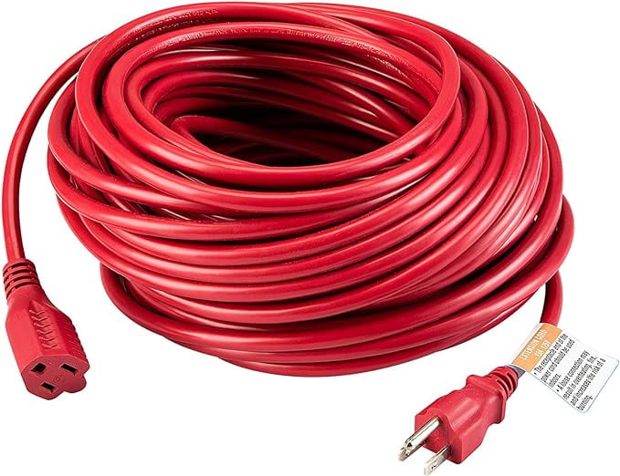 LawnMaster 517785 Outdoor 100Feet HeavyDuty Extension Cord