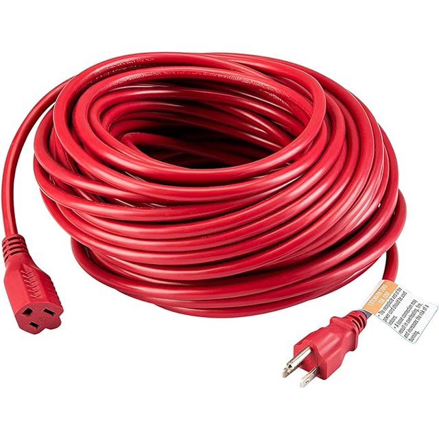 LawnMaster 517785 Outdoor 100Feet HeavyDuty Extension Cord