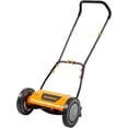 thumbnail image 1 of LawnMaster LMRM1401 Push Reel Lawn Mower 14-Inch 5-Blade, 1 of 7