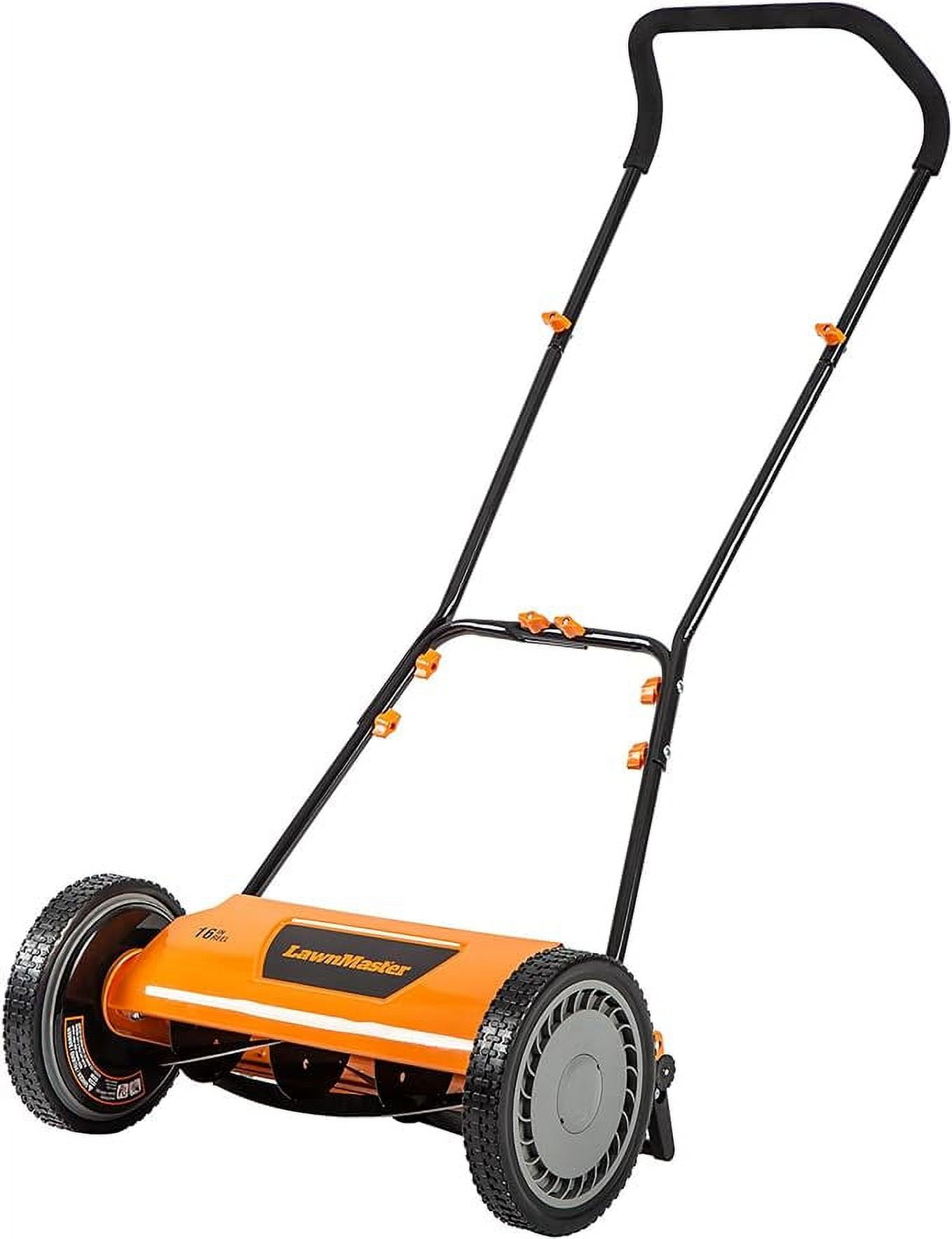 Motorless best sale lawn mower