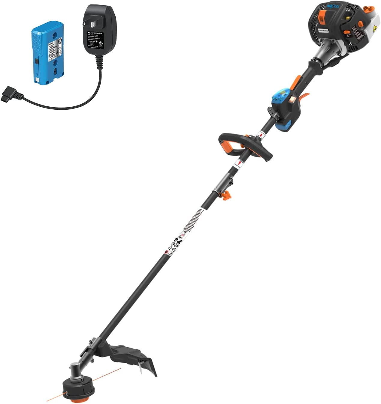 LawnMaster NPTGSP2617A NoPull Gas Grass Trimmer with Electric Start