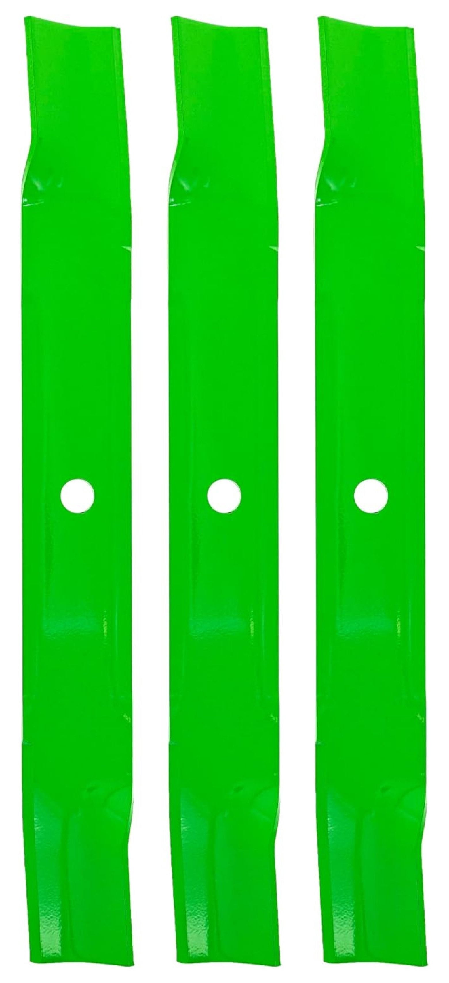 8TEN LawnRAZOR High Lift Blades 3 Pack | Exmark Toro Time Cutter 54" | Replaces 115-2454-03